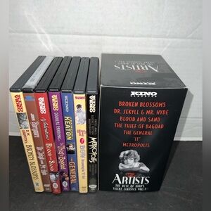 The Artists: The Best of Kinos Silent Classics Vol. 1 DVD, 2011, 7-Disc Set RARE
